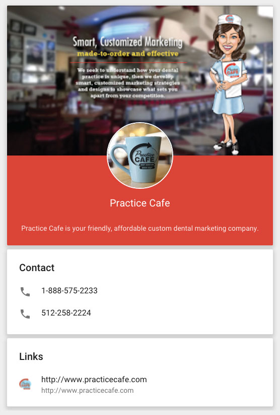 Practice Cafe on Google Plus