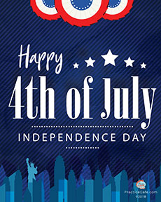 4th of July Poster