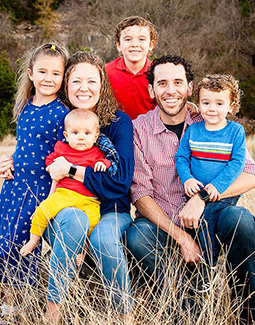 Angie Cannon and her family