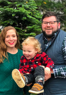 Rachel Himle and her family