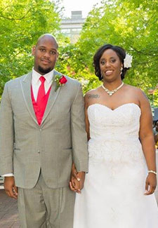 Tnea and her husband