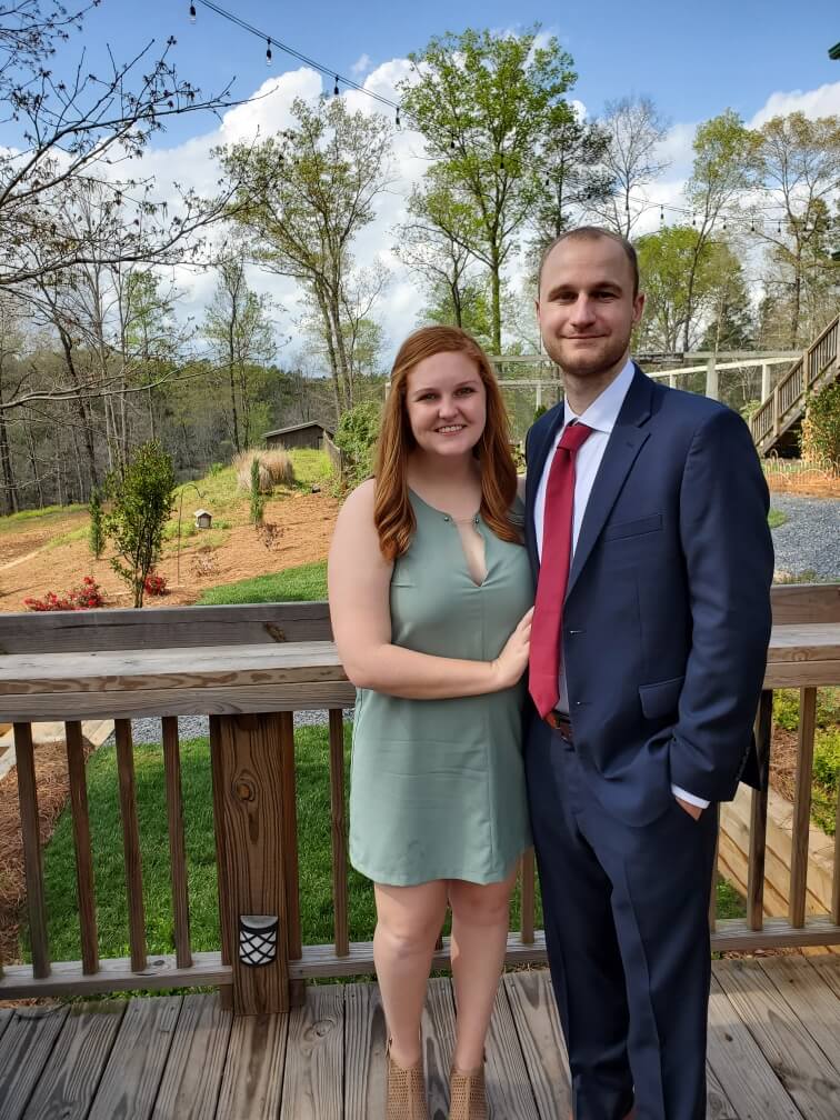 Jason Whitener and his fiance