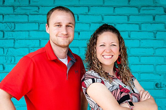Sales Team - Angie Cannon and Jason Whitener